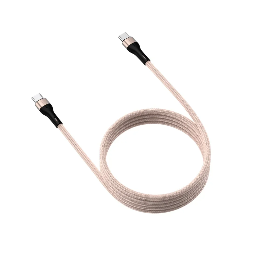 USB Type C ถึงสาย USB C 100W PD 3.1 Fast CHARGING Charger สําหรับ MacBook Pro สําหรับ Xiaomi สําหรับ Samsung แล็ปท็อป 2M