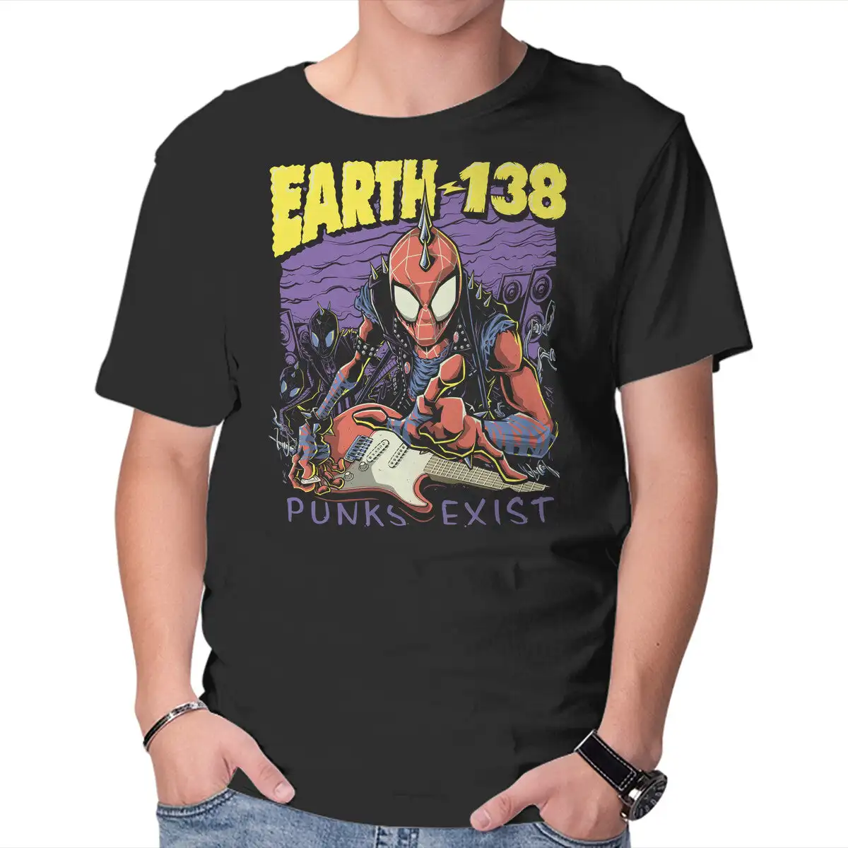 Punks Exist Anime Graphic T-shirts For Men Clothing Women Short Sleeve Tees New Arrivals Unisex Summer