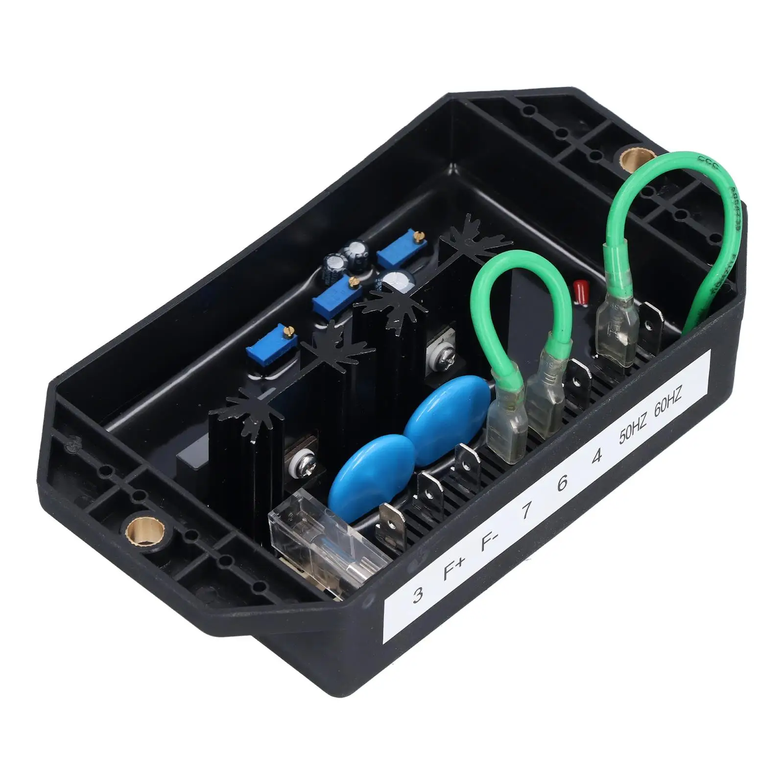 

Brushless Generator AVR Voltage Regulator 160‑280V Output Automatic Controller KI‑DAVR‑95SW