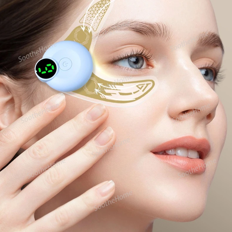 

Microcurrent Electric Eye Import Device - Eye Skin Tightening,Dark Circle Improvement & Massaging Beauty Instrument Eye Massager