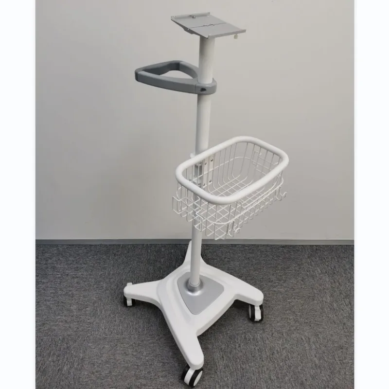 Patient Monitor Trolley Vital Sign Monitor Roll Stand Medical Cart Hospital Trolley