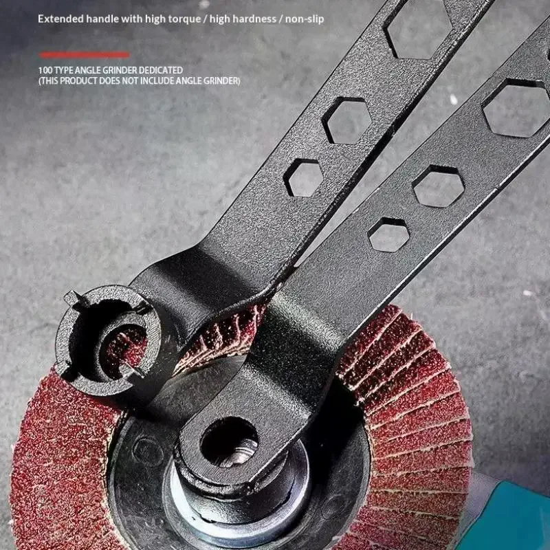 Multifunction Wrench Angle Grinder Four Claw Thickened Disassembly Wrench Adjustment Tool For Grinding Wheel Machine Accessories