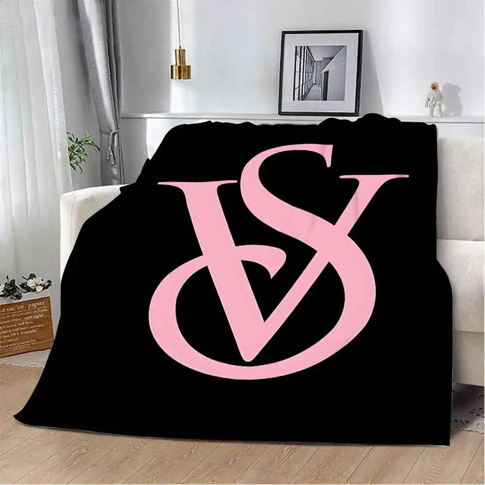 Printed Blanket Picnic Blankets Warm Victorias S-Secrets Blanket Soft and Comfortable Blanket Home Travel Birthday Gift