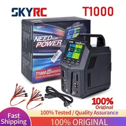 SKYRC T1000 Maestro Charger SK-100182 Lipo Battery Balance Charger BD350 Discharger AC/DC 1-6S LiFe NiMH NiCd Battery Charger