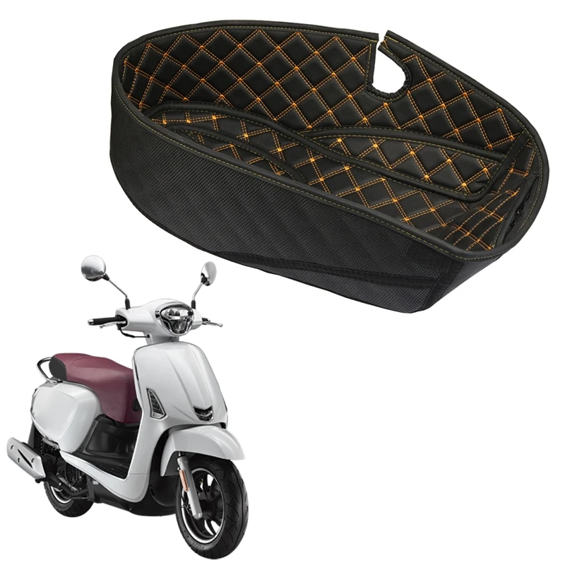 For Kymco Like125 Like 150 LK125 LK150 Trunk Liner Protector Motorcycle Seat Bucket Mat Storage Box Mat