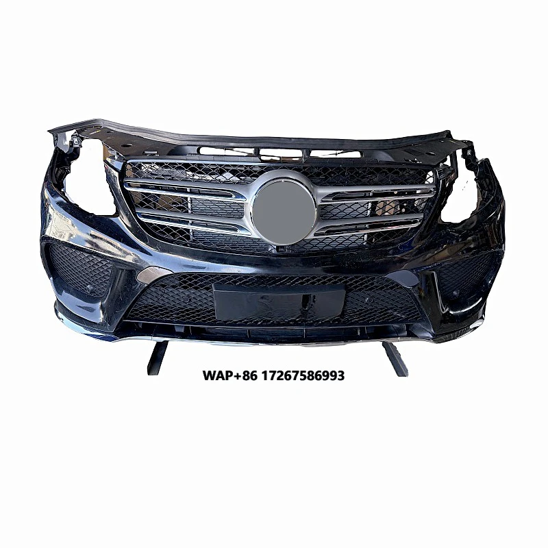 

For Mercedes Benz GLE166 Body Kit for 2016-2018 Model Year Used Front Bumper Plastic Grille Bumper Cover for GLE 320 GLE400 GLE