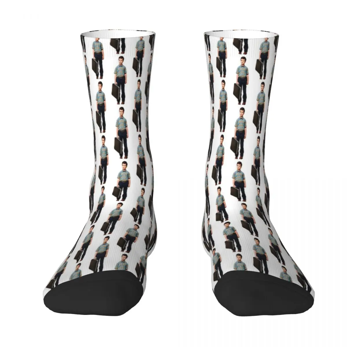 Calcetines transpirables con estampado 3D para hombre y mujer, medias Unisex de moda, ideal para regalo