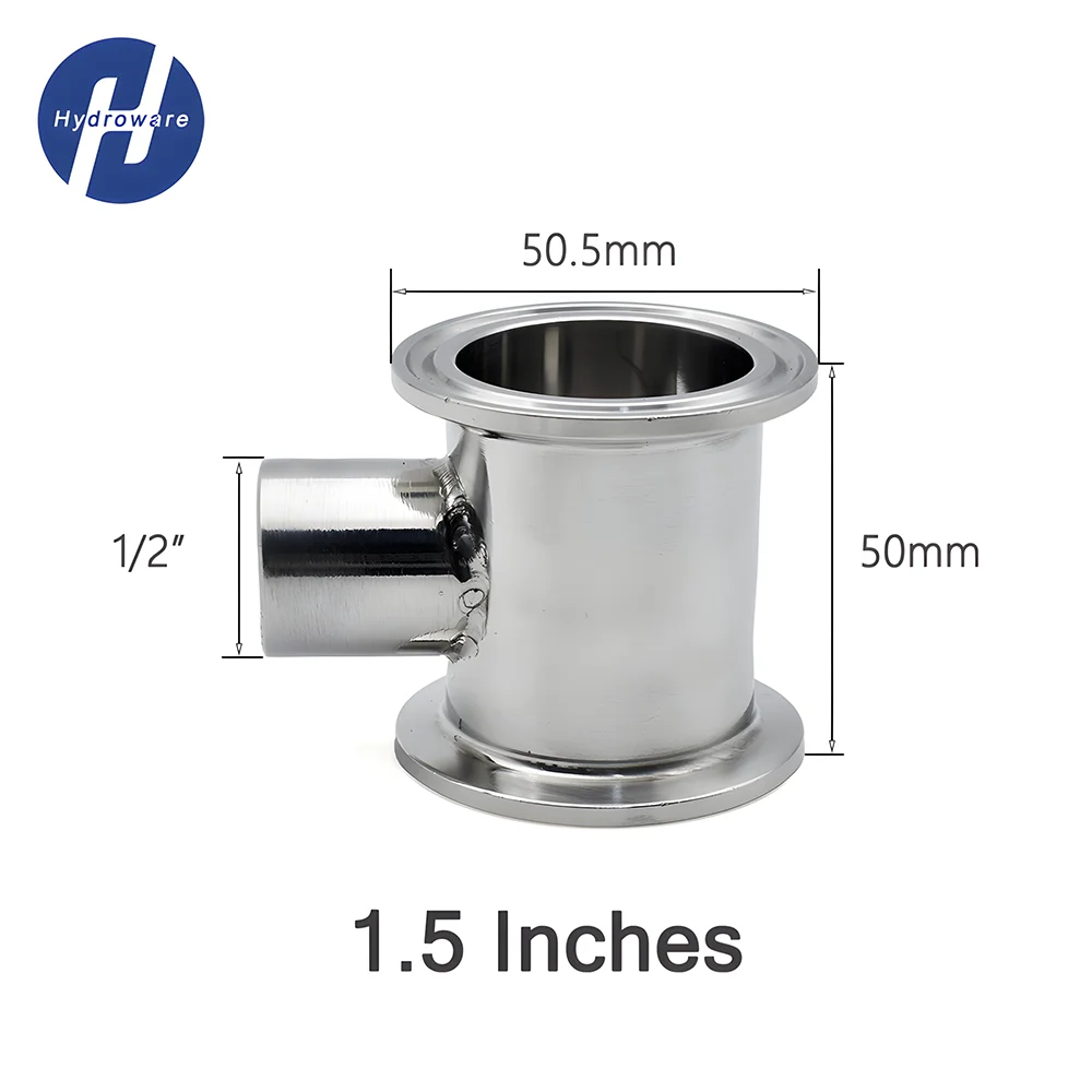 Picture 3: Food Grade SS304 Tri Clamp Reflux Column OD50.5/64 1.5