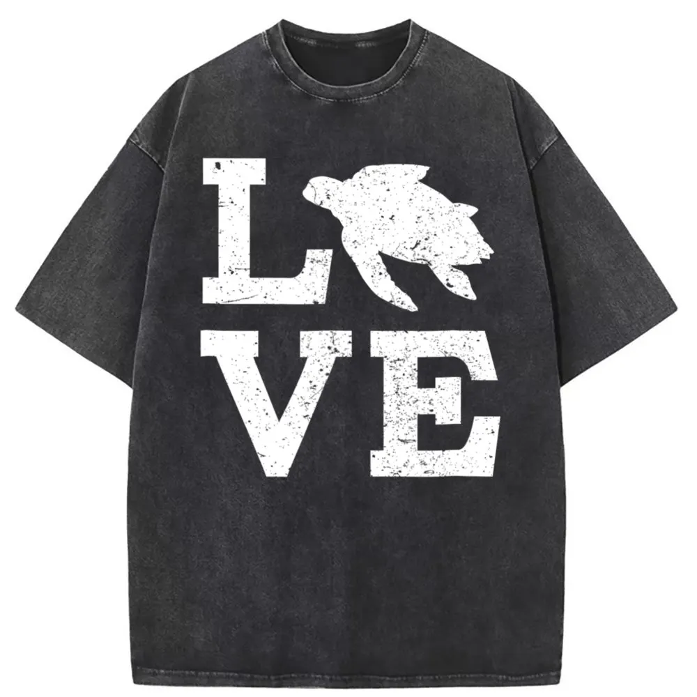 I Love Sea Turtles T Shirt Funny Women Men Sweatshirts Slim Fit Long Sleeve 2023 Popular Tops Tee for Men