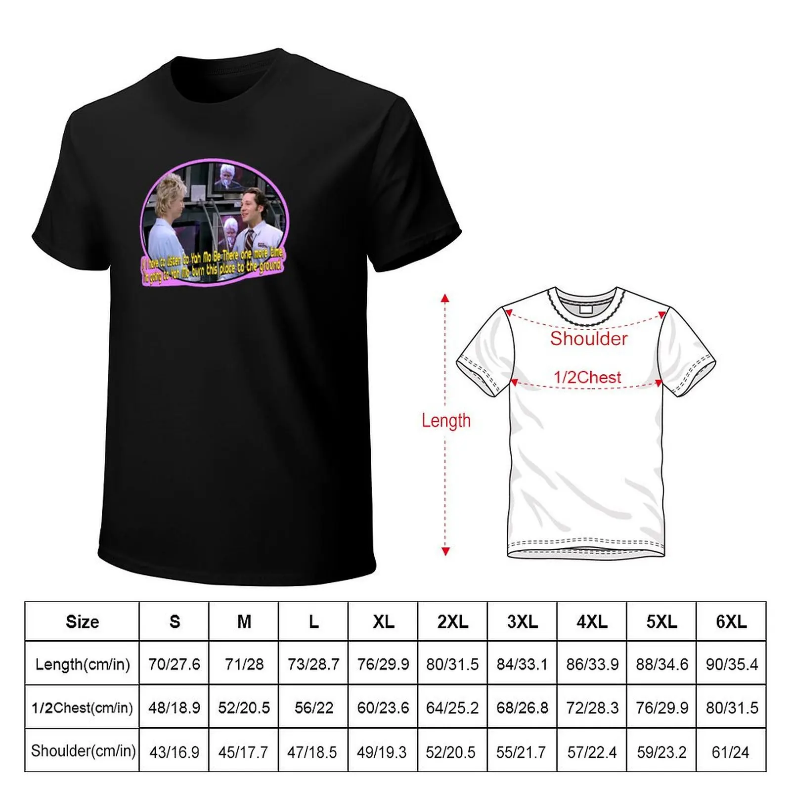 40 Year Old Virgin T-Shirt Large Size Basic Casual T-Shirt