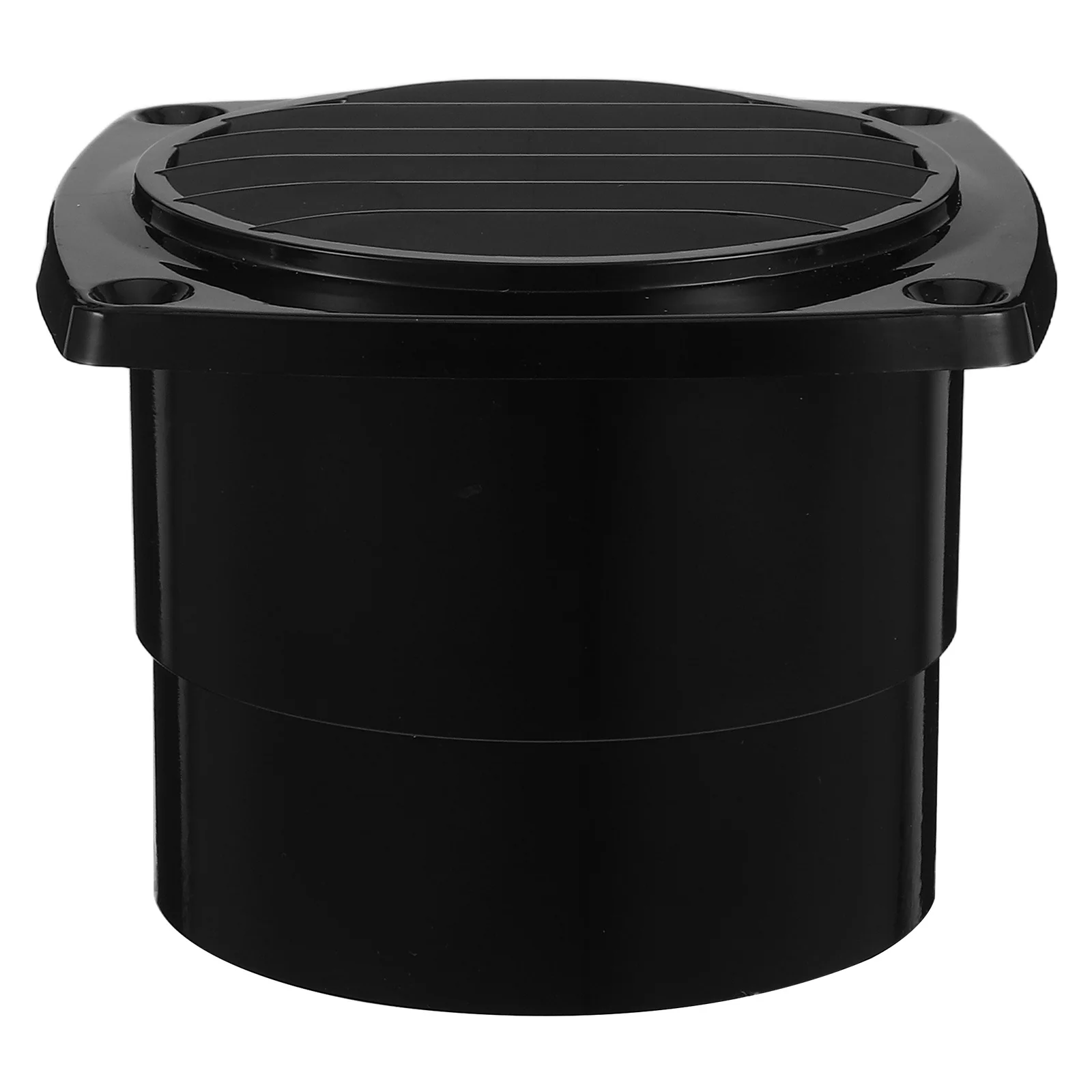 Round Air Vent Cover Plastic Louvered Vent For Rv Yacht Bathroom Kitchen Garage Apartment Exterior Wall Marine Trailer