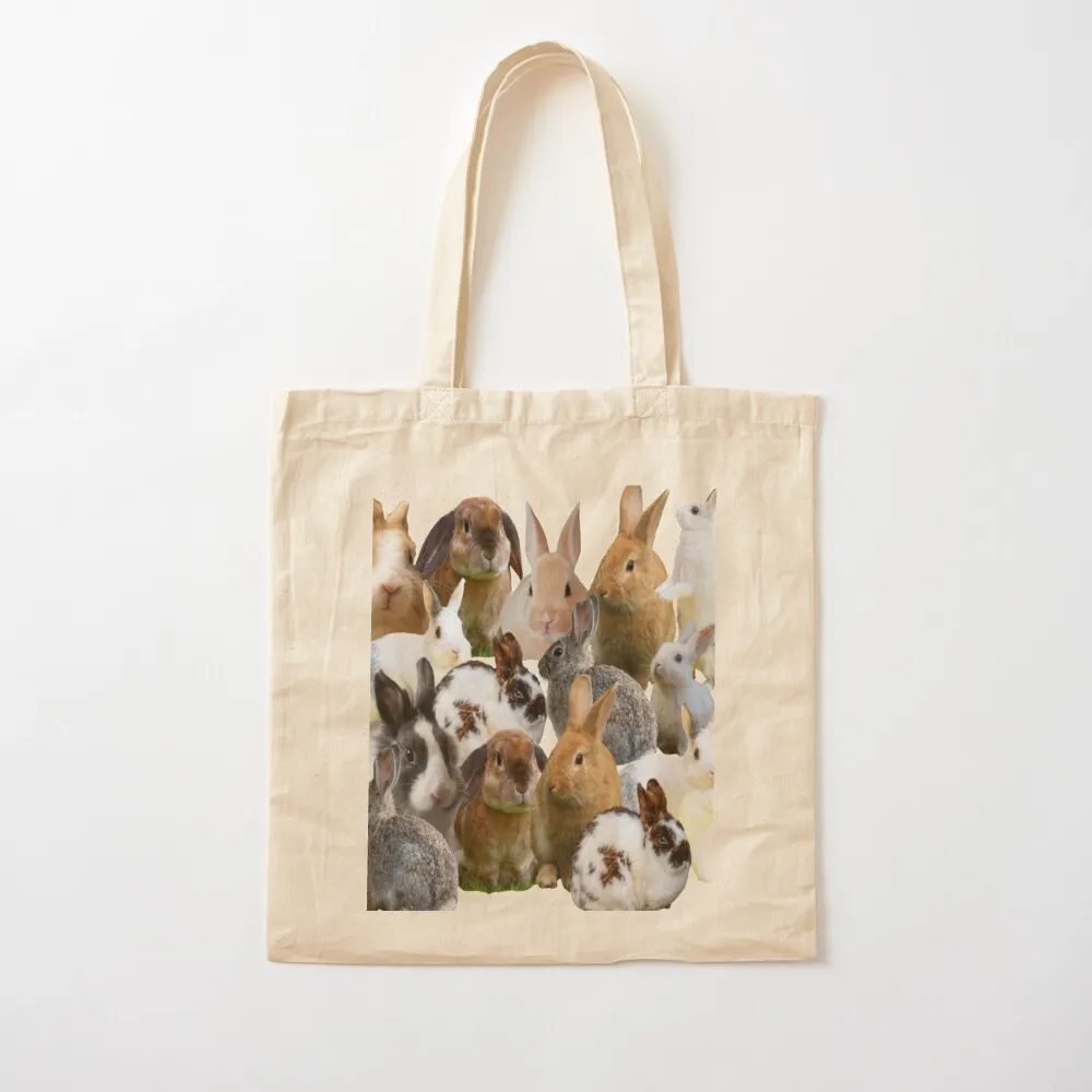 

Cute rabbits/bunnies Tote Bag Women's handbag Lady bags Cloth bags