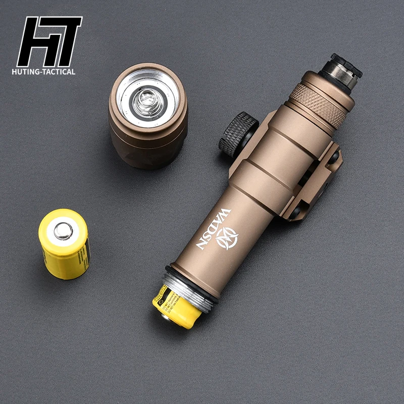 M600C M600 M300 Surefir Chiến Thuật Hướng Đạo Sáng Súng Trường Weaponlight LED Thể Phóng Săn Bắn Đèn Chức Năng Kép Không Đổi Công Tắc