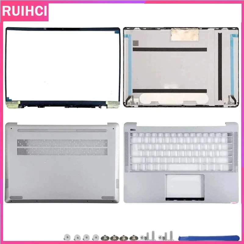 

For Air14 IdeaPad 5 Pro 14ITL6 14ACN6 Plus 2021 New Laptop LCD Back Bezel Palmrest Case Bottom Base Hinge Cover