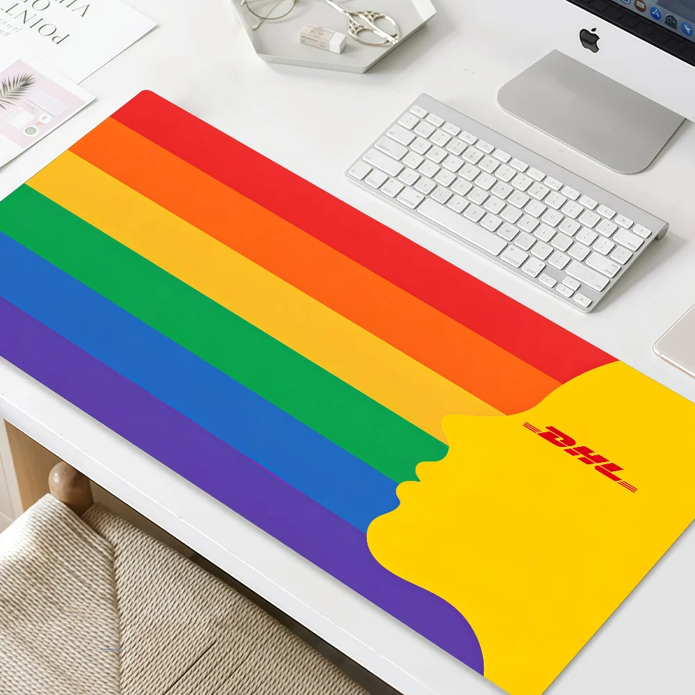 Mouse Pad Logo MousePad Non-slip Lockedge Office Student D-DHL Gaming Thickened Large Writing Cool Pad Cushion