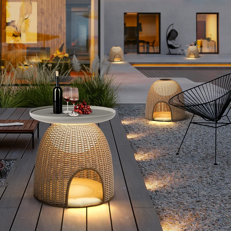 

Solar light Outdoor light Garden light Waterproof cat nest Villa floor lamp Household