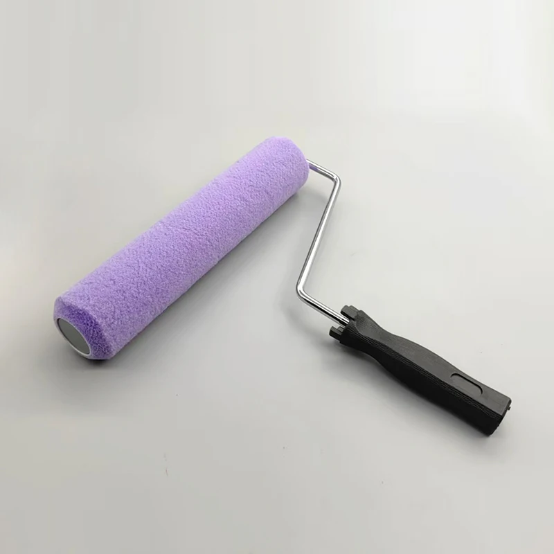 

High quality 12 inch purple roller brush with high aesthetic value, convenient and practical home decoration tool