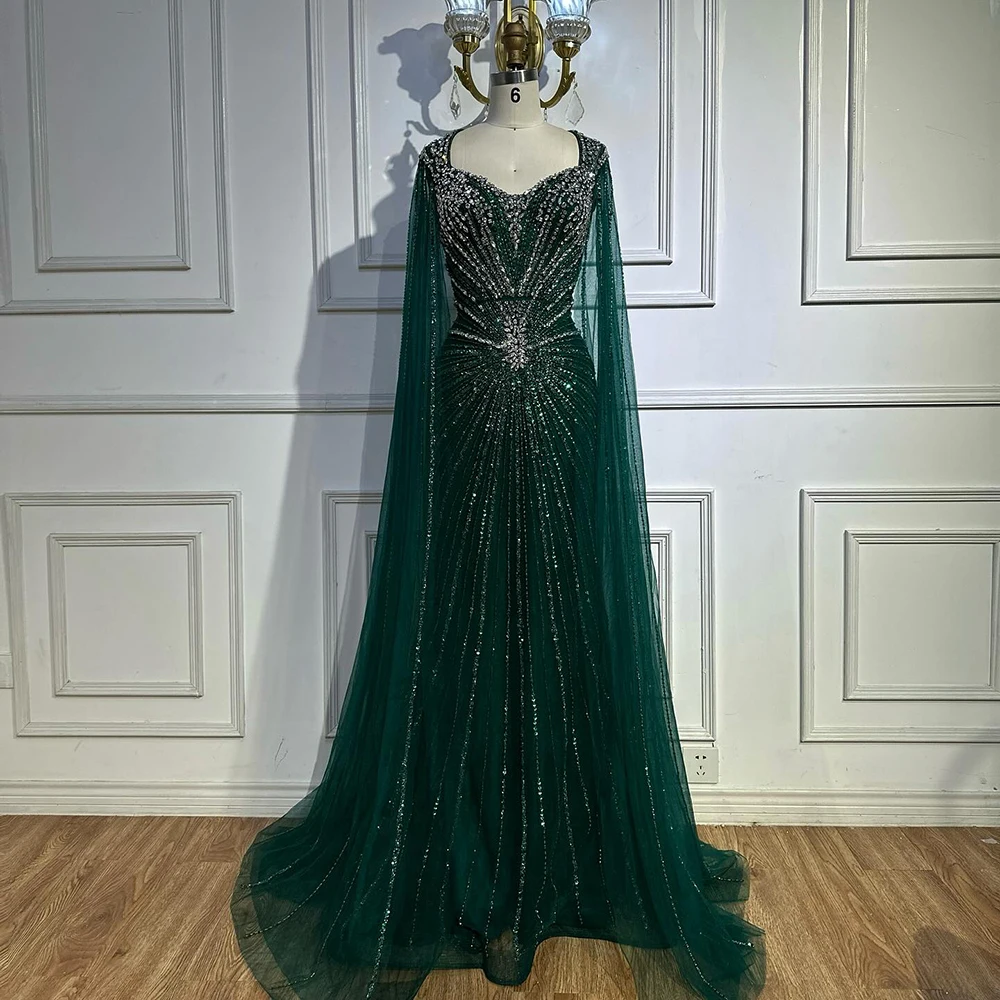 formal dress with short sleeves Elegant Sleeve Pleated A-Line Floor-Length Bridesmaid Thigh-High Slit