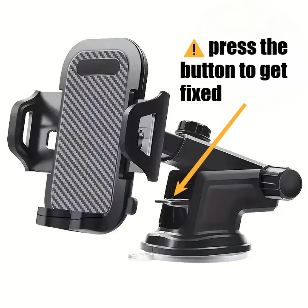 Car Phone Holder 360° Windshield Mobile Cell Support Smartphone Universal Mount Stand For iPhone 12 11 7 8 Samsung Huawei view 6