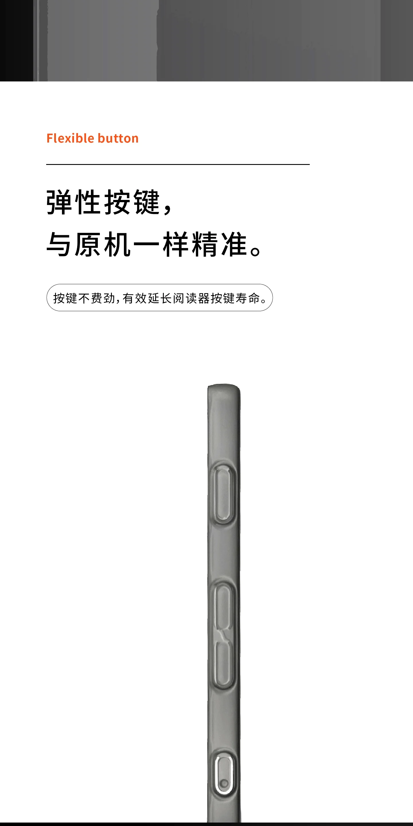 For XTEINK X3 X4 Ink Screen Reader LED Reading Light Night Reading for Supplementary Light Rechargeable Book Clip Light