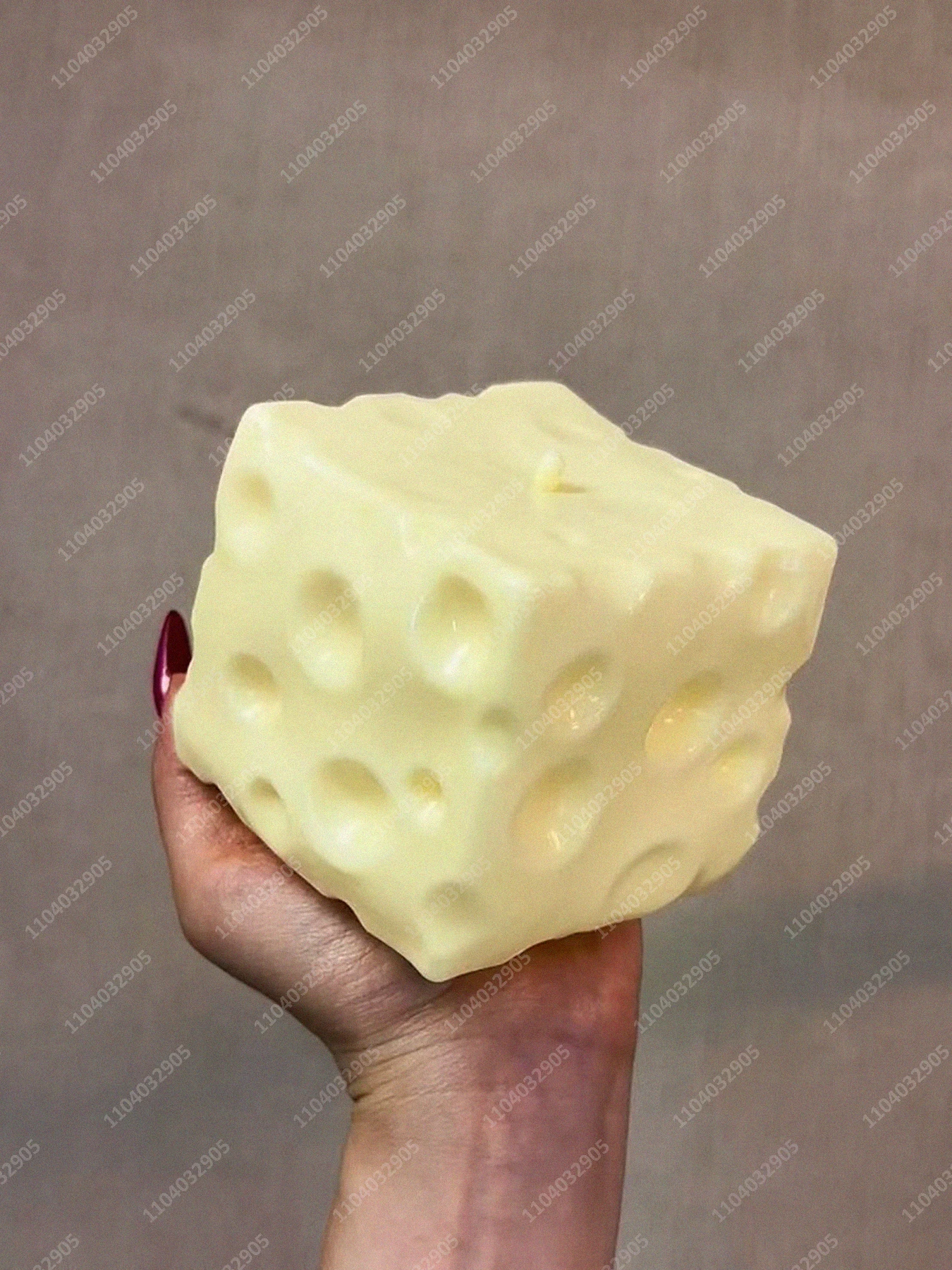 ジャンボチーズキューブストレスボール ビッグチーズ型押し可能 - Fidget Cube Original のレビューと価格
