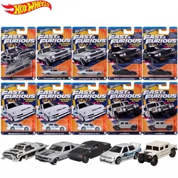 Hot Wheels Fast and Furious HNR88 Case E Miniature Cars EL CAMINO Hotwheels 1/64 Car Model Hoteelws Carros JETTA MK3 Hotweheels