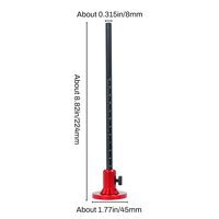 Wheel Marking Gauge Metric/Inch Woodworking European Style Scriber Carpentry Parallel Line Drawing Mortise Wood Scribe Tool