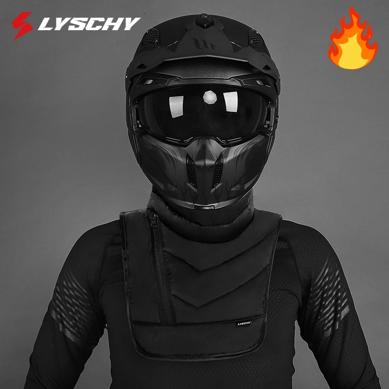 Winter Motorcycle Neck Scarf – Thermal Windproof Warm Scarf for Chest & Neck Moto Rider Cold Weather Gear image 4
