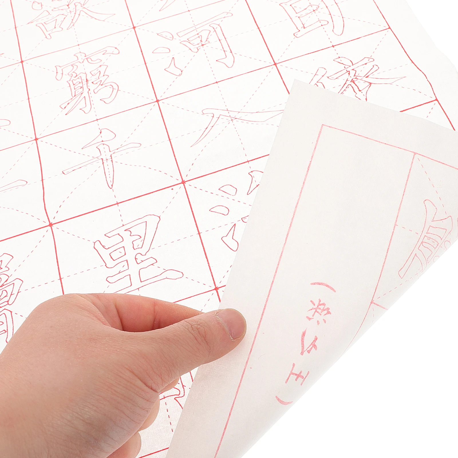 Chinese Calligraphy Hand Writing Practice Book Thickened Rice Paper Durable Ink Resistant Lightweight Portable Copy