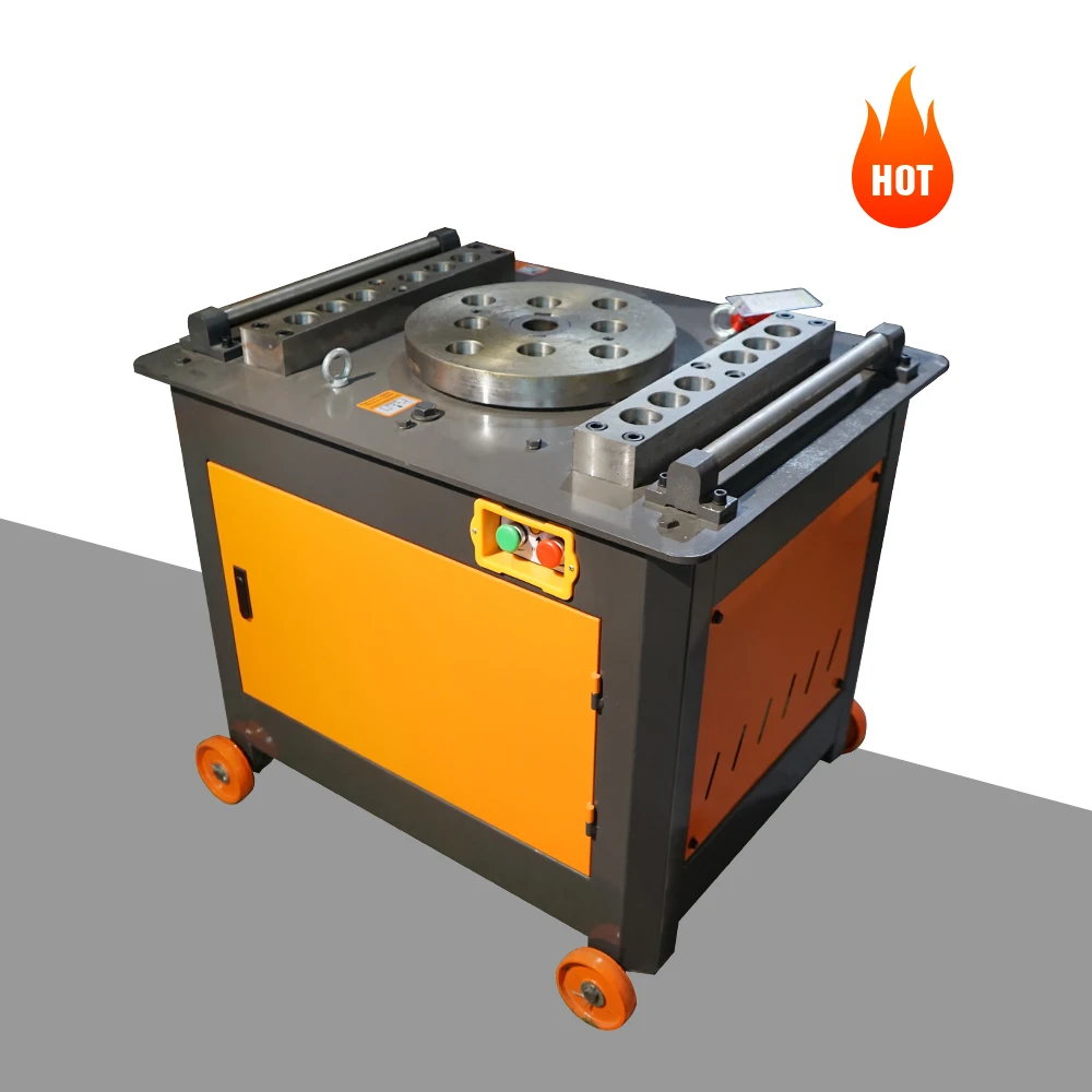 Bending Machines Rebar Mechanical GW50 380v 4kw 6-40mm Square Rebar Bending Machine