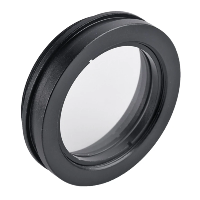 1X Auxiliary Objective Lens Barlow Lens Magnification Lens for Stereo Microscopes 48mm Inner Diameter Quality Plastics