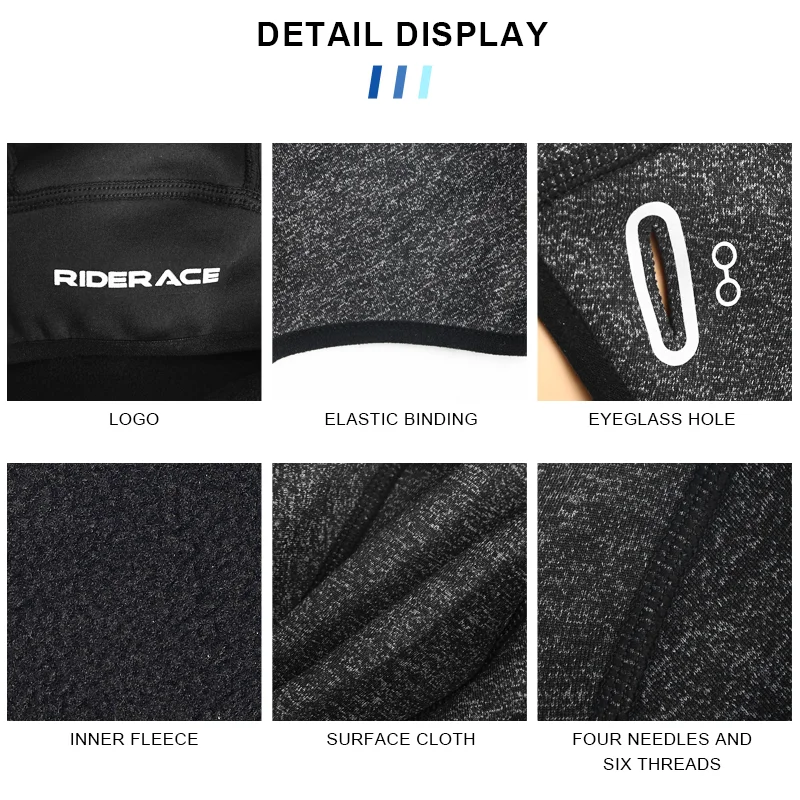 Winter Fleece Fietspet Winddicht Thermische Schedelkap Fietshelm Voering Outdoor Sport Hoed Hardlopen Skiën Motor Hoofddeksels