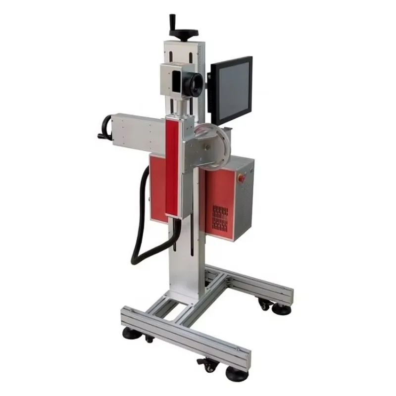 

High-quality bottle box, can filling, sealing, labeling, coding machine, laser automatic printing, laser printer tape machine