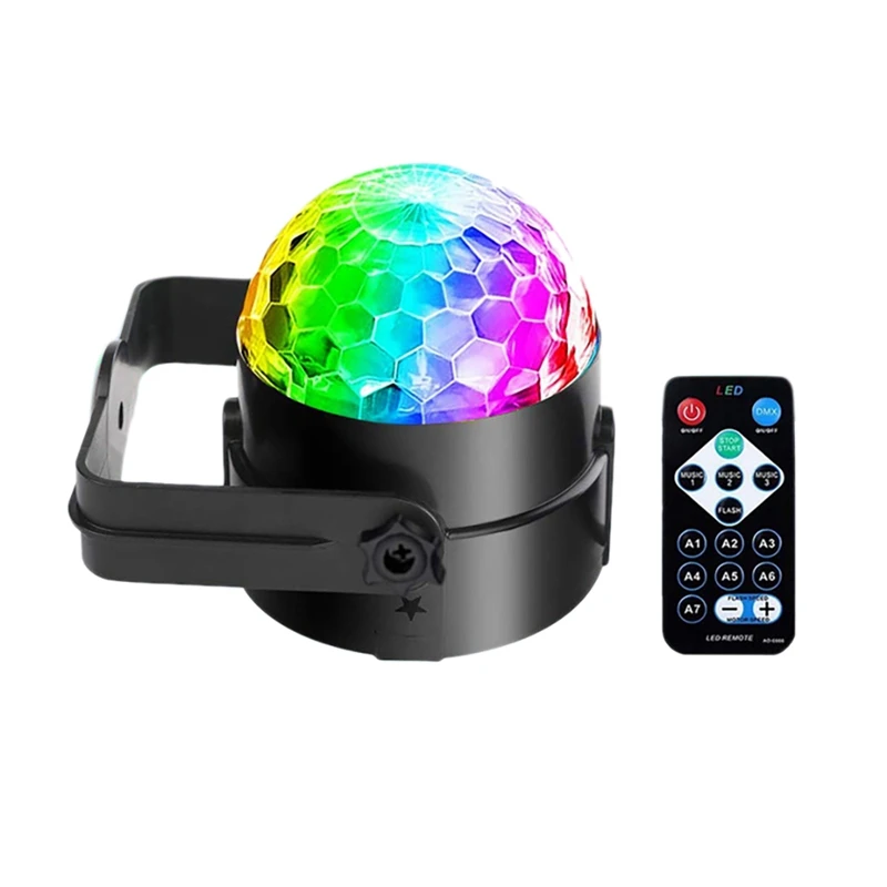 Disco Party Light Strobe Light USB Plug Car Light Suitable For Car Family Dance Birthday Dj Bar Karaoke