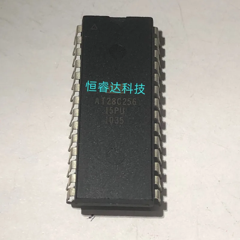 10PCS 20PCS AT28C256-15PU DIP-28 AT28C256-15 DIP28 AT28C256 28C256 256 MCU memory IC New and original