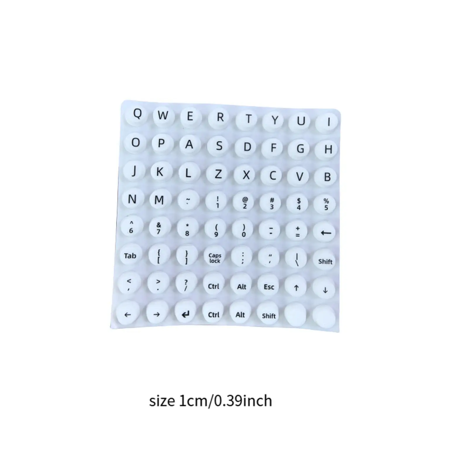 ملصق كتابة الأظافر، سيليكون مضاد للكهرباء الساكنة، أظافر مرنة قابلة لإعادة الاستخدام للكمبيوتر المحمول