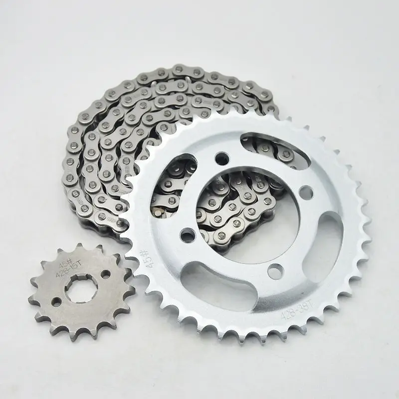 

Motorcycle Chain Sprocket Set for Honda Dayang Dayun Lifan Haojin Jialing CGL125 CG150 HJ150 QJ125 LX125 Transmission Sprockets