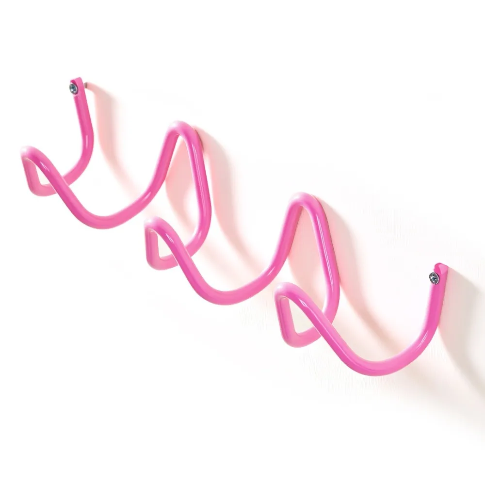 

Водонепроницаемый металлический настенный крючок волнообразной формы, минималистичный, для двери, для одежды, экономит место, влагостойкий, декоративный крючок для фонового оформления