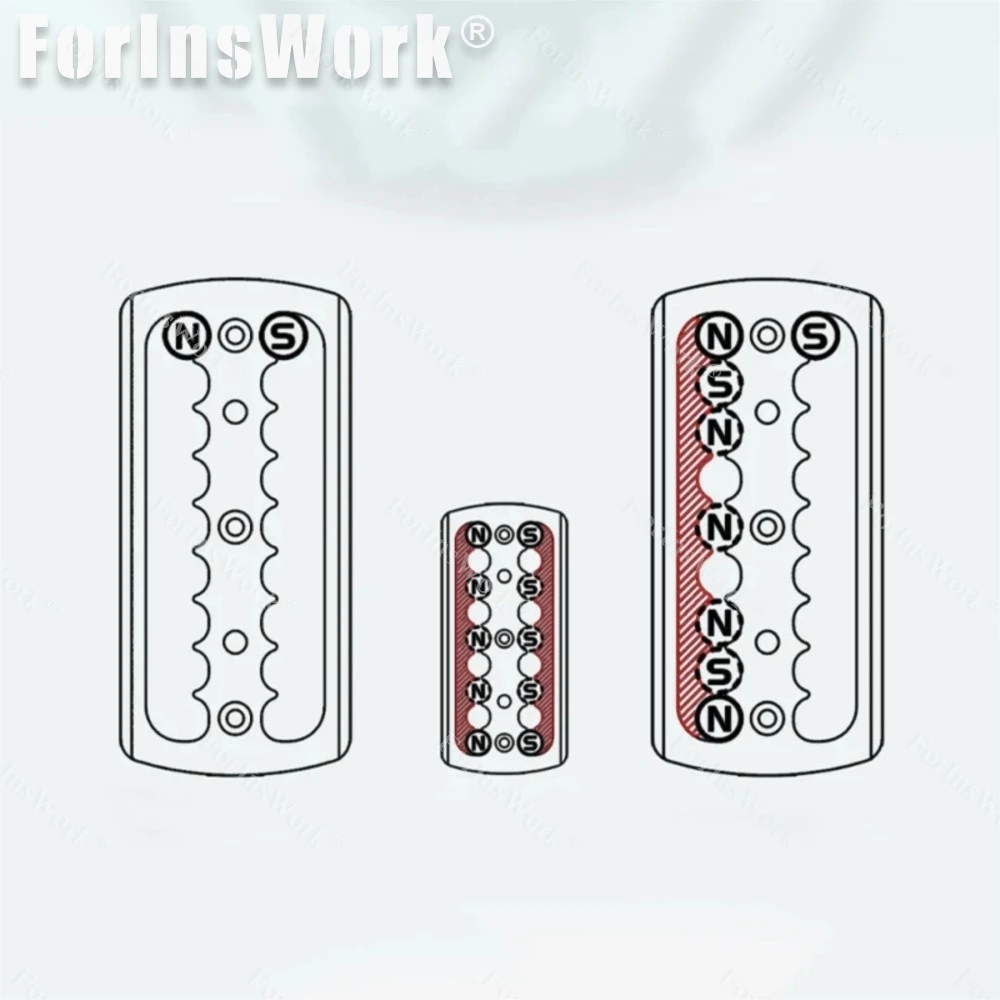 AMMO WORMHOLE Curve Series Magnetischer Absatz Push Slider Stressspielzeug Stressabbau-Spielzeug Erwachsene Cooles Gadget