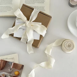 1pc fishtail Yarn Ribbons Wave Edge Pleated Chiffon Ribbon Gifts Packaging Material Wedding Birthday Party Flower DIY decor
