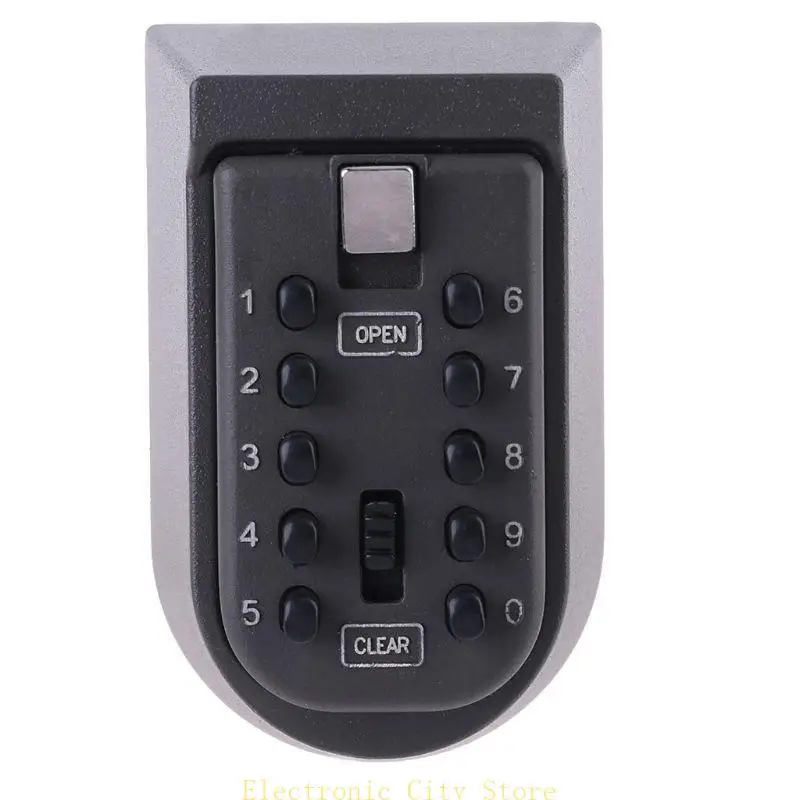 Weatherproof Wall-mounted Key Safe Password Key Box Key Lock Box Combination HU8D