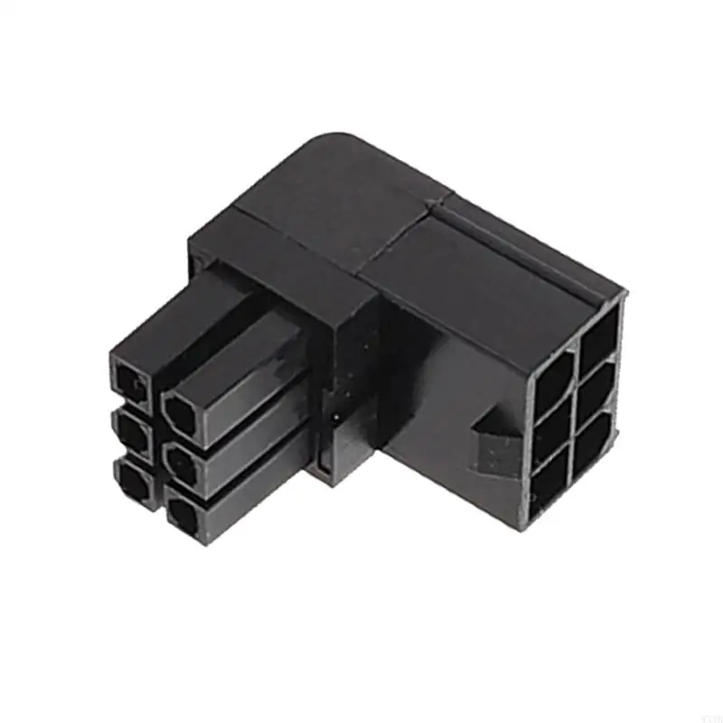 WXTB 90Degree Card đồ họa Khuỷu tay 6pin Đầu nối khóa khuỷu tay của Card đồ họa