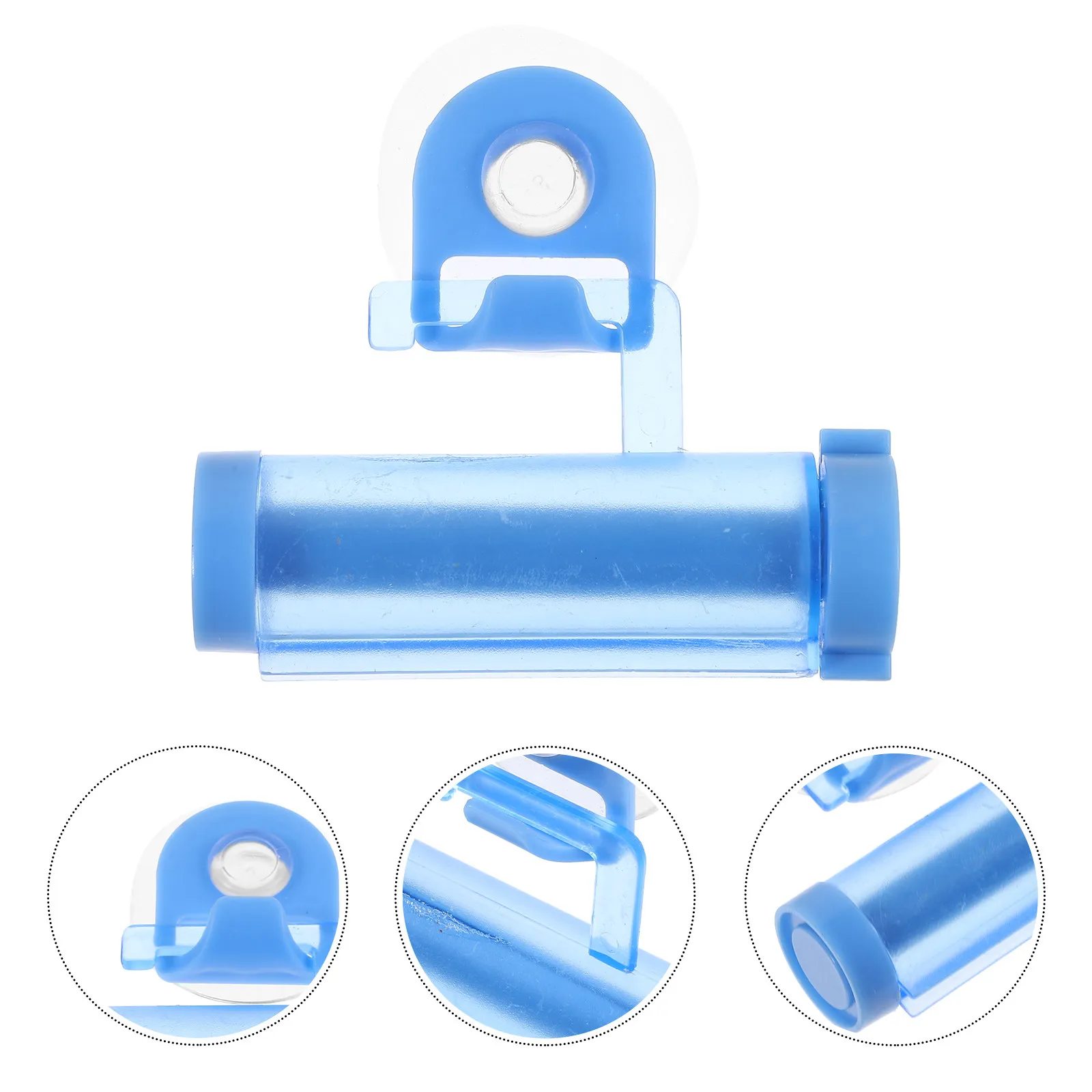 

Manual Toothpaste Squeezer Dispenser Compact Portable Plastic Extruder for Toothpaste Facial Cleanser Scrub Gel Easy Squeeze