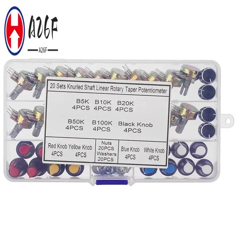 A26F-20PCS Potentio…