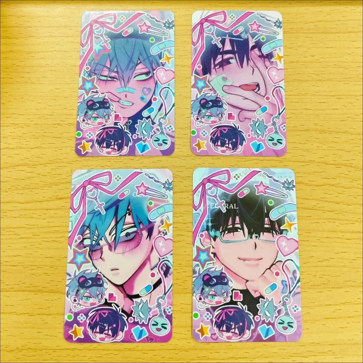 Anime Alien Stage Ivit Ivan Till Soft Luka Student Collection Card Postcard Idol Star Cards Figure Fans Photo Birthday Gift