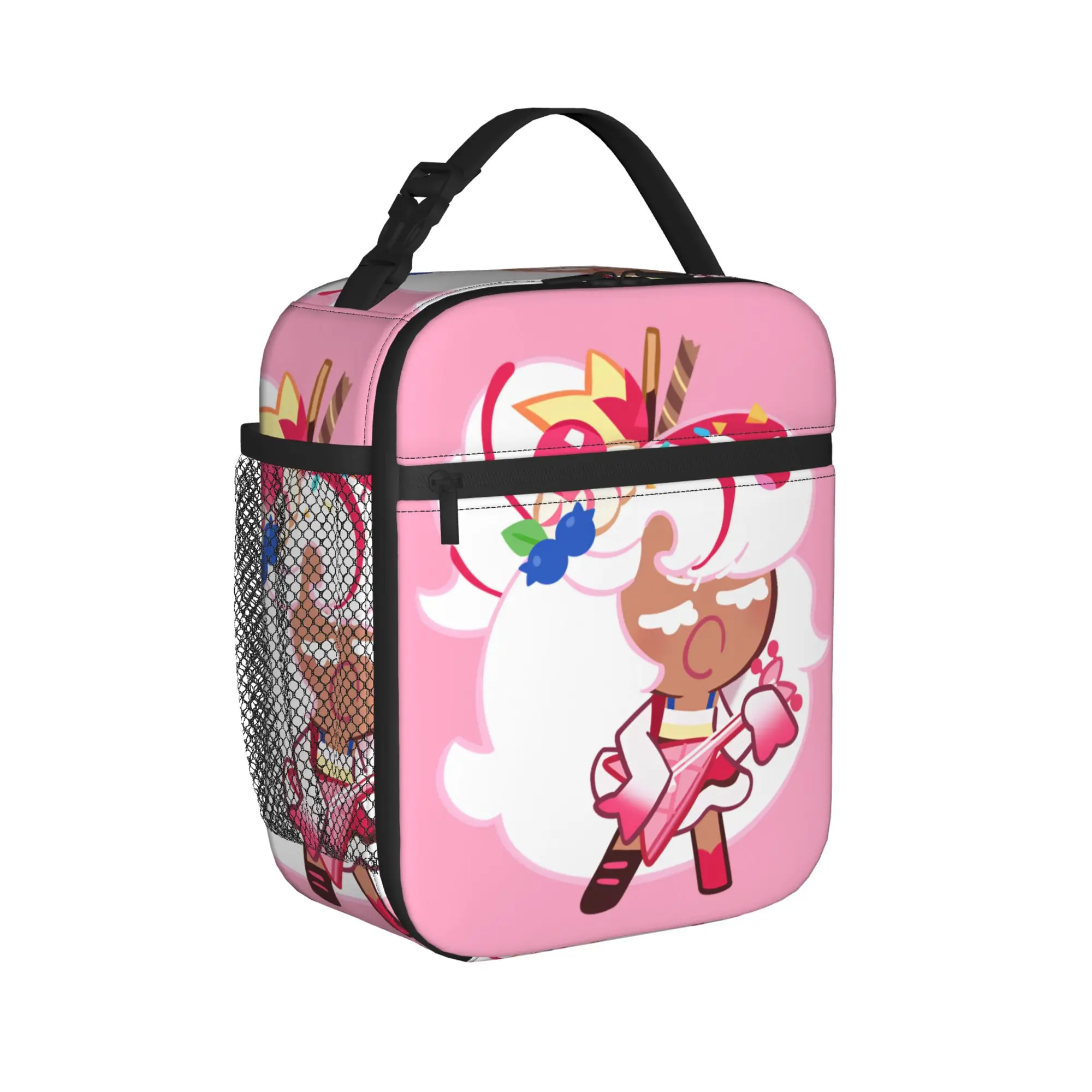 Cookies Run Kingdoms Thermal Insulated Lunch Bag for School Cartoon Portable Bento Box Cooler Thermal Lunch Boxes
