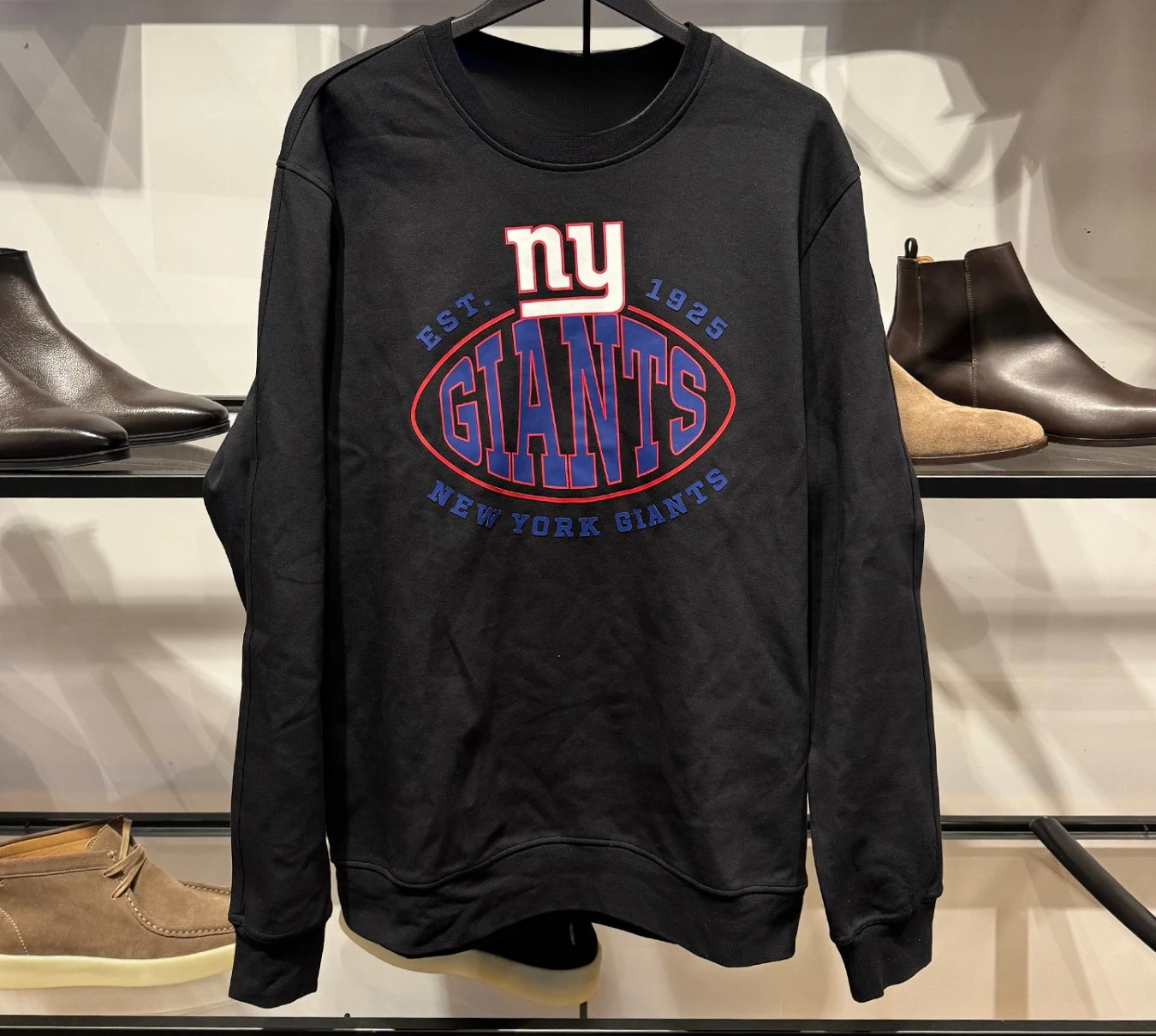 Men's Autumn/Winter Collaboration Printed Sporty Casual Crew Neck Pullover Sweatshirt Pocket Hooded Sweatshirt