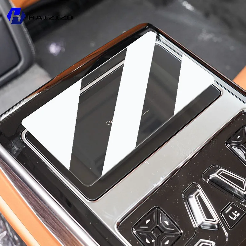 

For Porsche Panamera 2017-2023 Car interior rear armrest LCD screen tempered glass protective film anti fingerprint accessories