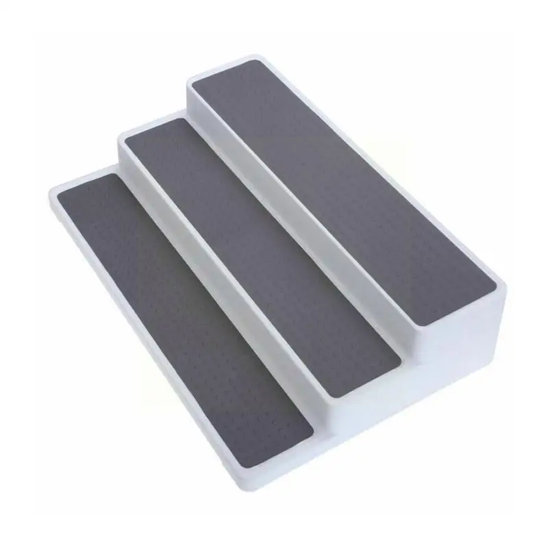 3 Ladder Seasoning Rack Condiment Bottle Rack PP Storage Holder Storage Household Organise Spice Kitchen Cupboard Tool Rack