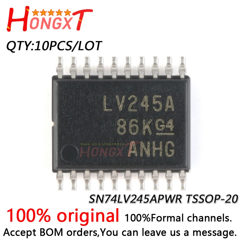 10PCS 100% NEW SN74LV245APWR TSSOP-20.Chipset